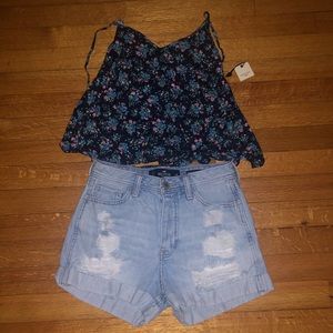 Shorts and shirt